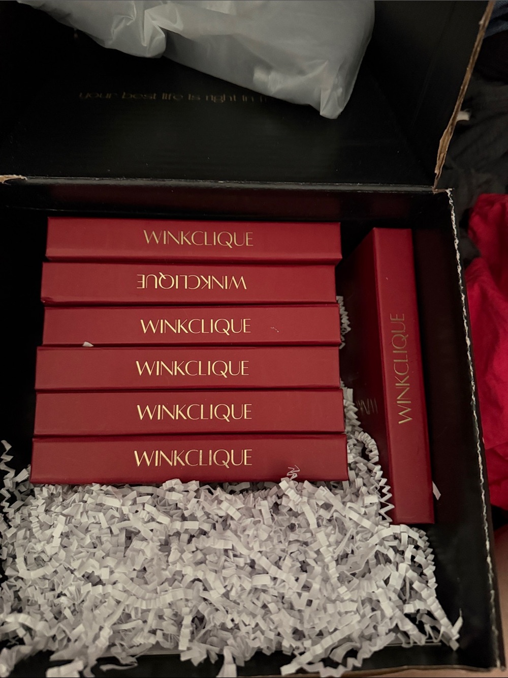 Red False Eyelashes - Premium Women Makeup Lashes